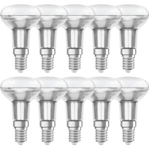 10 X Osram LED Parathom Glas Reflektor R50 2 6W 40W E14 Matt 210lm