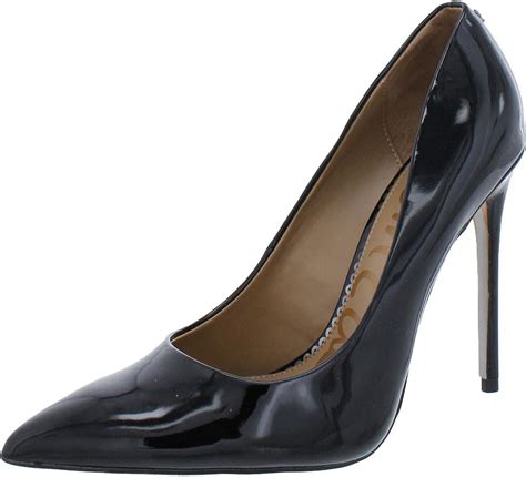 Sam Edelman Women S Danna Black Patent Pumps M Walmart