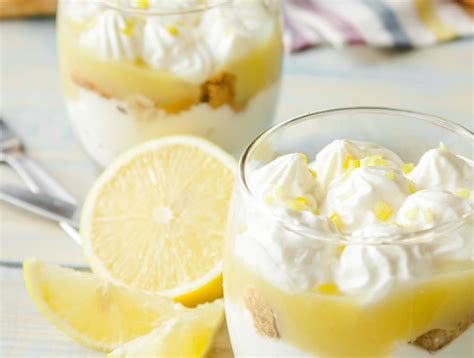 Verrines Au Citron Et Mascarpone Un Dessert Fruit Et Frais D Riv Du