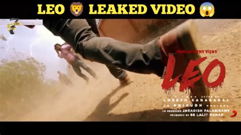 Omg Leo Shooting Spot Leaked Video Thalapathy Leaked Video