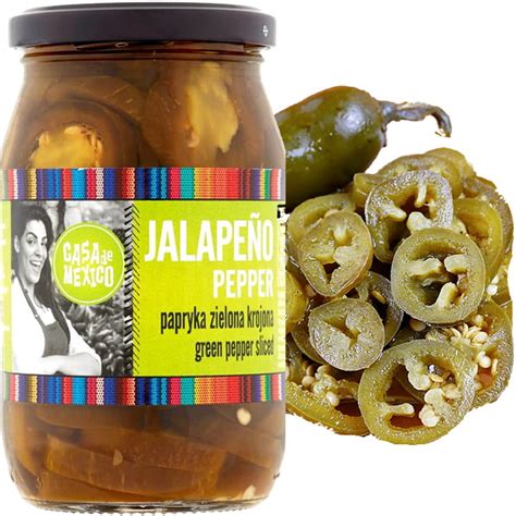 Papryka Zielona Jalapeno Krojona G Casa De Mexico Sushi Sklep Pl