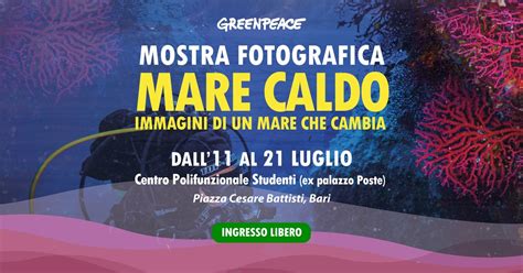 Mostra Fotografica Mare Caldo Immagini Da Un Mare Che Cambia Bari