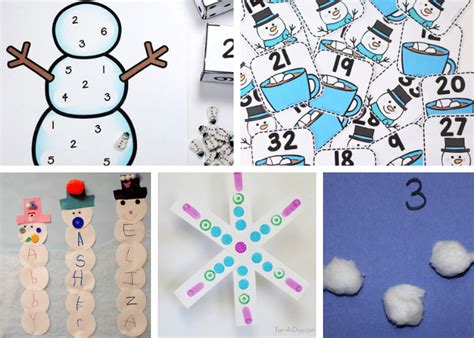 15+ Winter Math Activities for Preschoolers - Fun-A-Day!