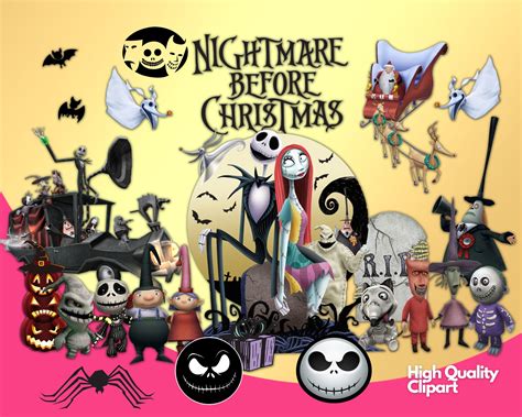 Nightmare Before Christmas Clipart Png Cartoonpng