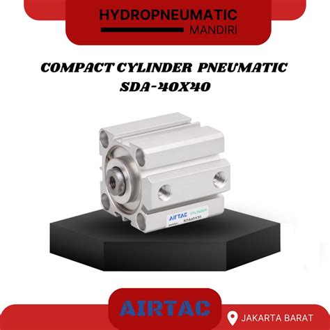 Jual Compact Cylinder Pneumatic Sda X Drat Dalam Shopee Indonesia