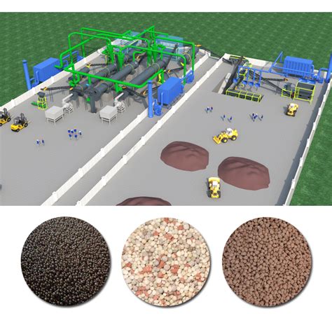 Customization Ammonium Chloride Fertilizer Pellet Production Line