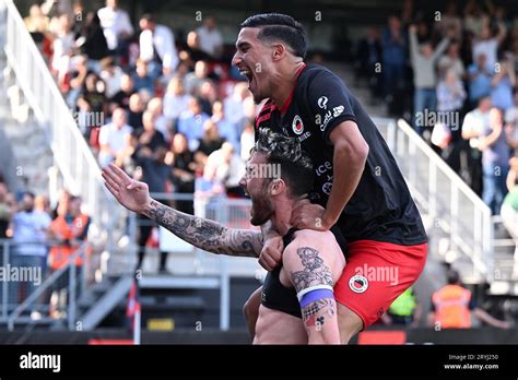 ROTTERDAM Troy Parrott Of Sbv Excelsior L And Couhaib Driouech Of