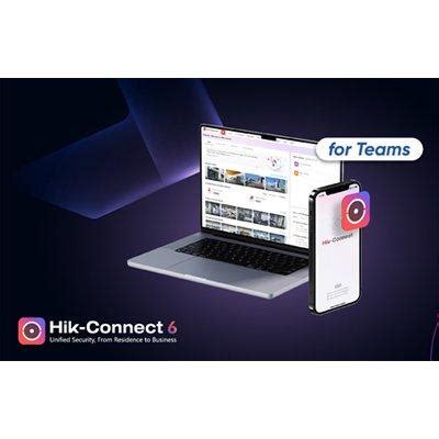 Hikvision Hik-Connect for Teams CCTV software Specifications ...