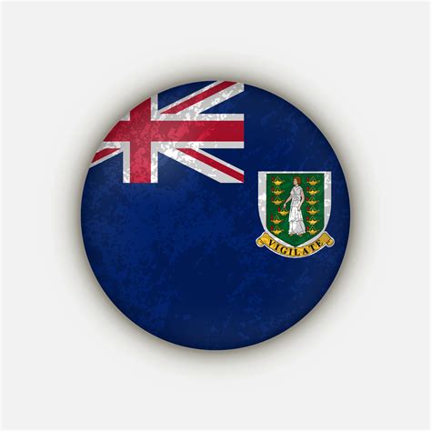 Country Virgin Islands. Virgin Islands flag. Vector illustration ...