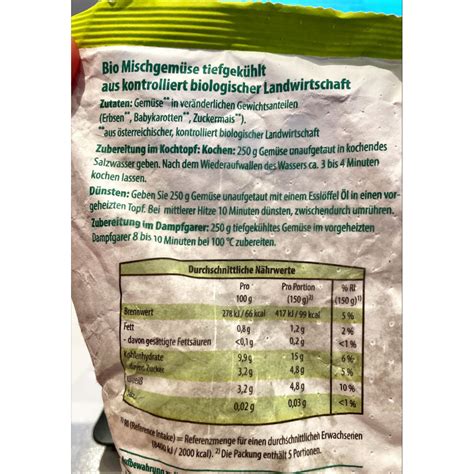 ROKSH Gemüse Obst ZURÜCK ZUM URSPRUNG Bio Zarte Mischung 750g