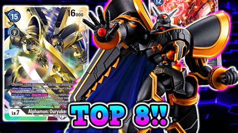 TOP 8 Alphamon Deck Grimdarkgamingofficial 1K TOURNEY Digimon TCG