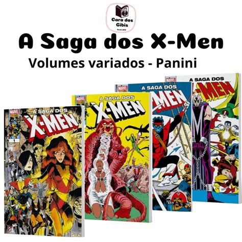 A Saga Dos X Men Volumes Variados Panini Shopee Brasil