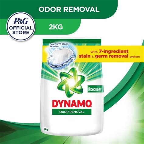 Dynamo Odor Removal For Indoor Dry Concentrated Laundry Powder 2kg