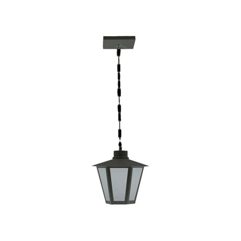 Luminária Pendente Colonial Sextava C chapeu Preto 1483 Pt Leroy Merlin