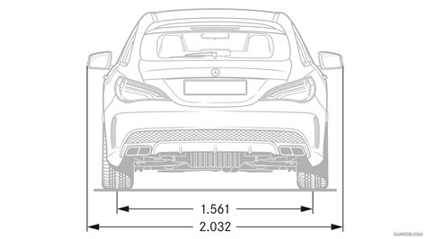 Mercedes Benz Cla Amg Shooting Brake Dimensions Caricos