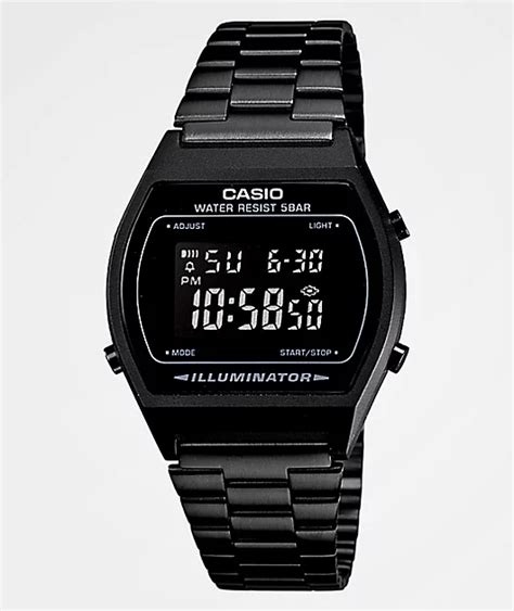 Casio Vintage All Black Digital Watch