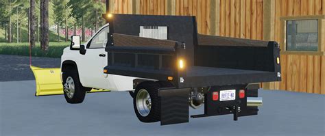 2020 Chevy 3500HD Single Cab Dump Truck V1 0 FS2019 Farming Simulator