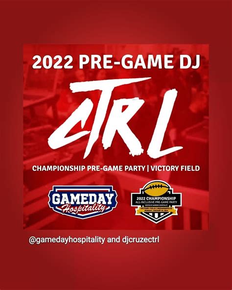 CFP National Championship Pre-Game Party | Cruze CTRL