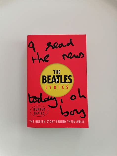 The Beatles Lyrics The Unseen Stories Behind Their Music By Hunter