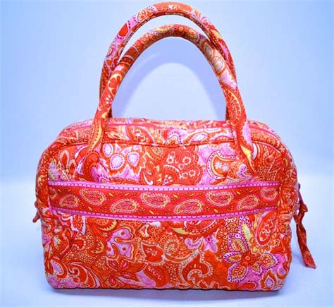 Vera Bradley Pink Orange Paisley Bag Pink And Orange Bags Backpack