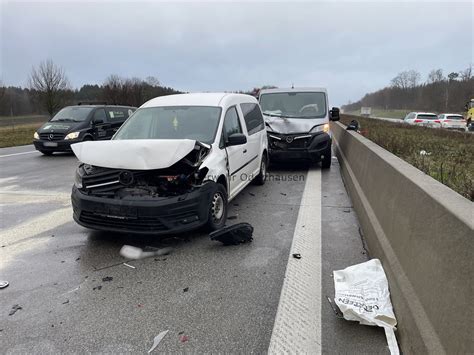 Unfall sorgt für weiteren Unfall Feuerwehr Odelzhausen