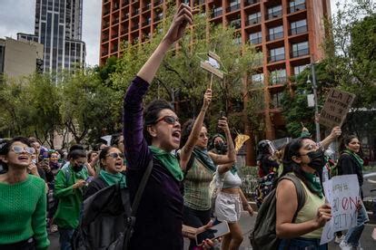 La marcha por la despenalización del aborto en Ciudad de México en