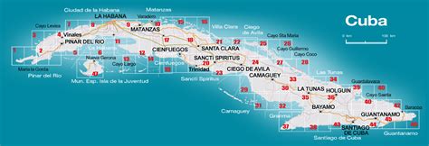 Carte Cuba Détaillée | imvt