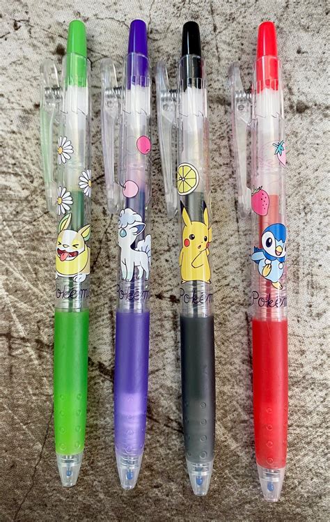 Pilot Juice Gel Pen Pokemon B Limited Edition Set Review The Pen Addict