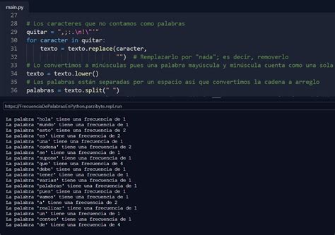 Python Contar Frecuencia De Palabras Parzibyte S Blog