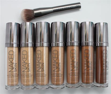 According To Tenifa Urban Decay Naked Skin Foundation