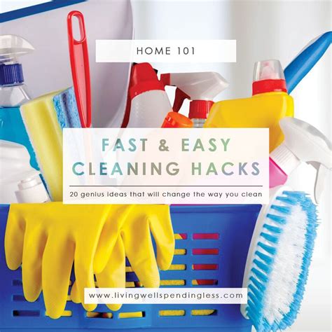 Fast Easy Cleaning Hacks Genius Cleaning Tricks