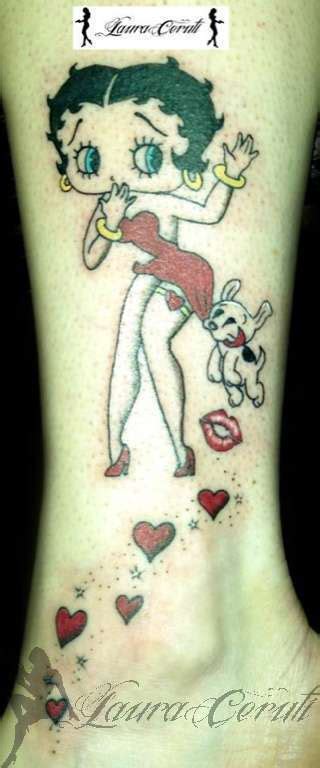 Top More Than 57 Betty Boop Tattoos With Angel Wings Incdgdbentre