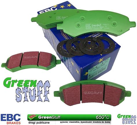 Przednie Klocki Hamulcowe Ebc Greenstuff Dodge Ram Pickup