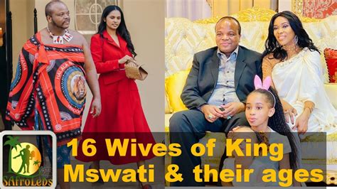 King Mswati III reveals embarrassing moments in life with 16 wives ...