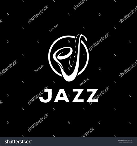 Jazz Music Logo Vector Illustration Stock Vector (Royalty Free ...