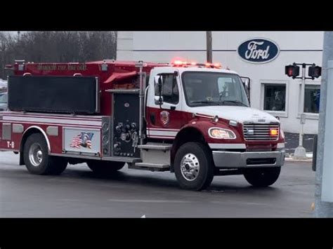 Taymouth Township MI FD T 8 Responding GRAIN ELEVATOR Fire Mutual Aid