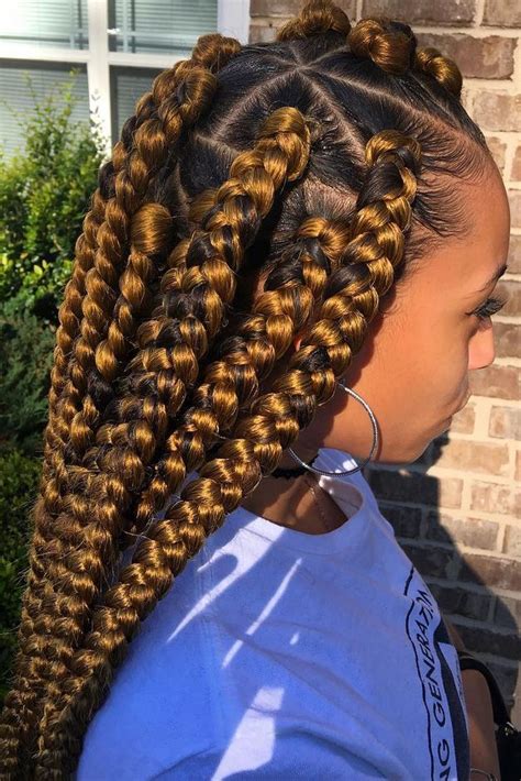 Jumbo Braids Hairstyles Easy Braid Haristyles