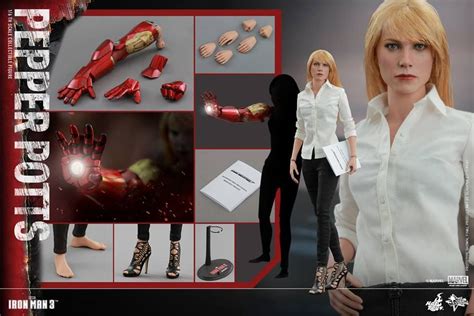 Pepper Potts Lands Her Own Iron Man Hot Toys Figure