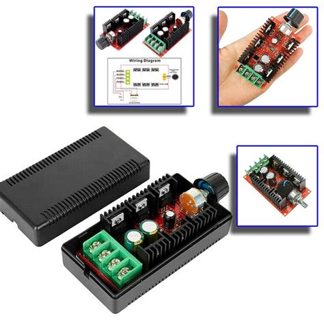 Dominate Your Robotics And Rc Projects With The 40a Pwm Dc Motor Speed Controller Control Your Motor