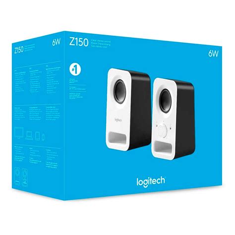 Колонки для компьютера Logitech Z150 Snow, Белый – купить по цене 1421 ...