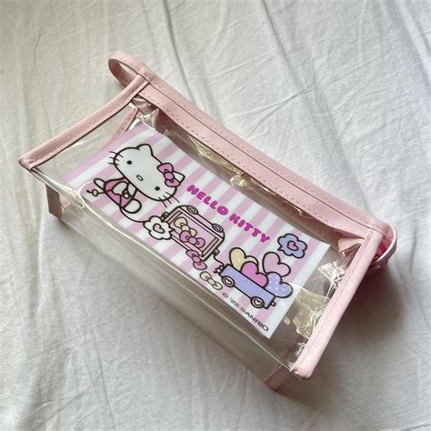 Hello Kitty Makeup Bag •brand new never used •small... - Depop