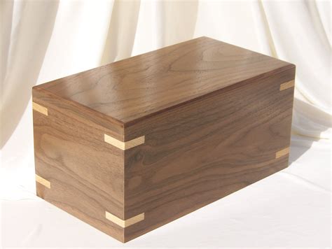 Walnut Wood & Ash Cremation Urn-Style 2 $289.00 Lighthouse Woodworking ...