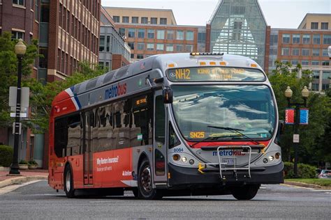 Wmata Metrobus 2014 2015 Nabi 42 Brt Hybrid 8084