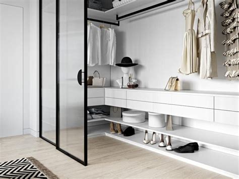 Closets With Glass Doors Stylish And Practical Addition