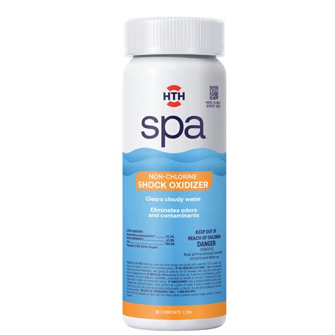 Amazon HTH Spa Non Chlorine Shock Oxidizer Spa Hot Tub Chemical Clears Cloudy