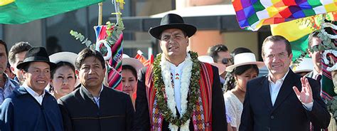 Presidentes De La Región Arroparon A Evo Morales En Cochabamba Infobae