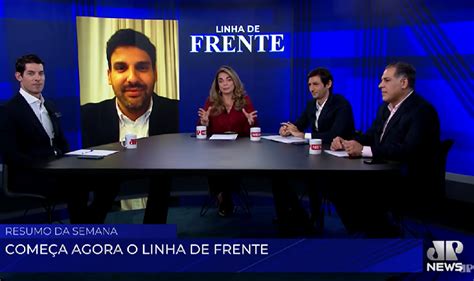 Programa Linha De Frente Aumenta Audi Ncia Da Jovem Pan News Nos Finais