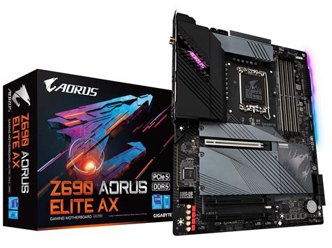 Gigabyte Z M Aorus Elite Ax Ddr Hovedkort Intel Socket Komplett No