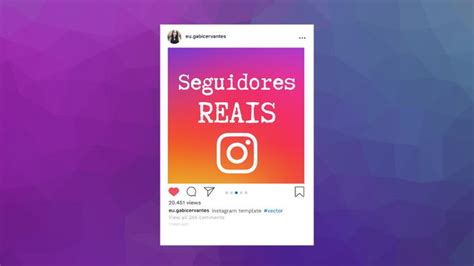 Como Ganhar Seguidores Reais No Instagram F Cil R Pido E De Gra A