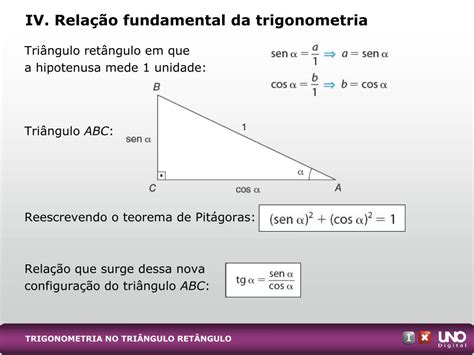 Ppt Trigonometria No TriÂngulo RetÂngulo Powerpoint Presentation